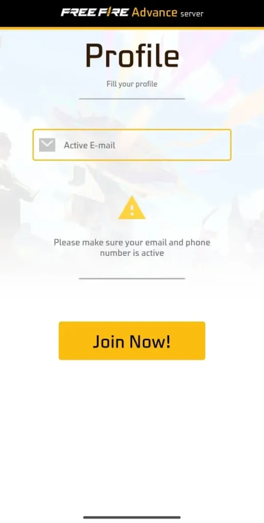 How to Complete Free Fire Advance Server OB49 Registration?